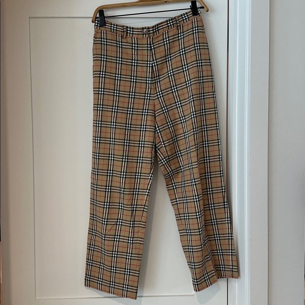 Burberry Golf Womens Nova Check Pants